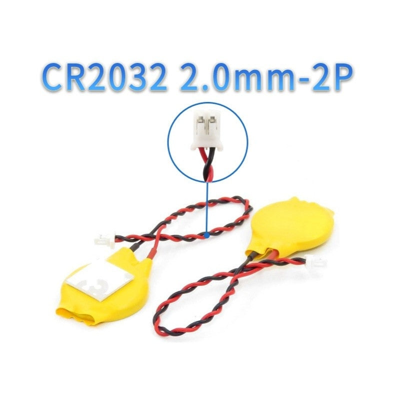 Load image into Gallery viewer, [CR2032][With Wire] RTC CMOS BIOS Battery LAPTOP MOTHERBOARD BIOS With CONNECTOR PLUG Cable - Polar Tech Australia
