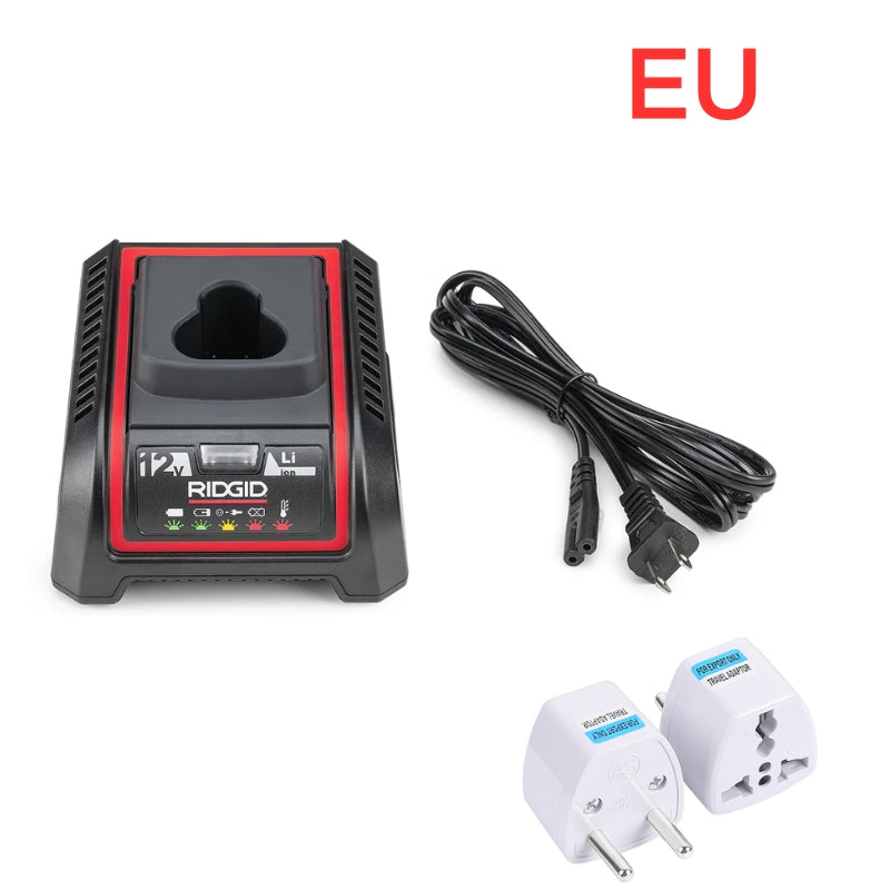 Cargue la imagen en el visor de la galería, [RBC-121][12V-4.0A] Genuine Original RIDGID Fast Charger Electrical Tool Li-ion Battery - Replacement Charger - Polar Tech Australia
