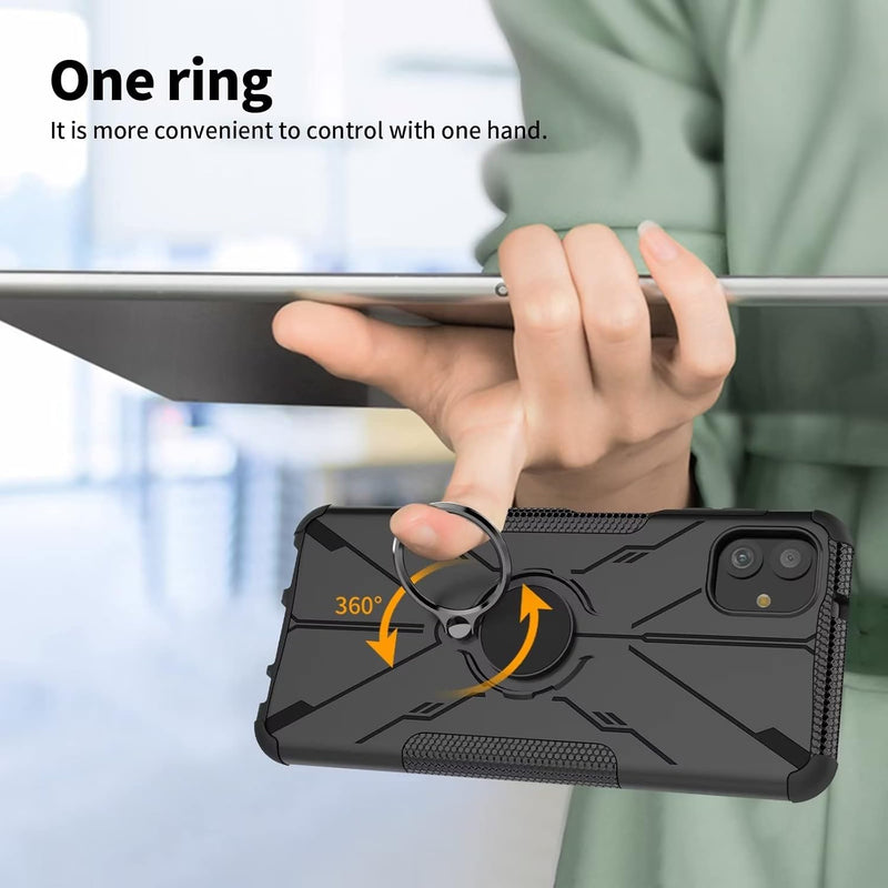 Cargue la imagen en el visor de la galería, [Built-in Stand] Nokia C10/C20 - Shield Soft TPU + Hard PC Full Body Rugged Shockproof Case - Polar Tech Australia
