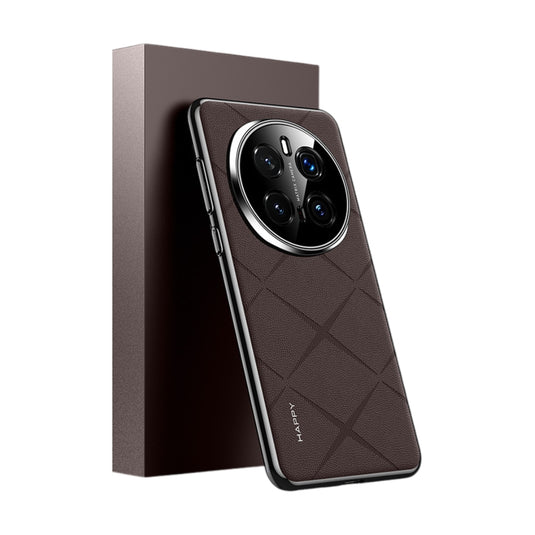 Honor Magic7 (PTP-AN00) - Plain Leather PC Phone Case