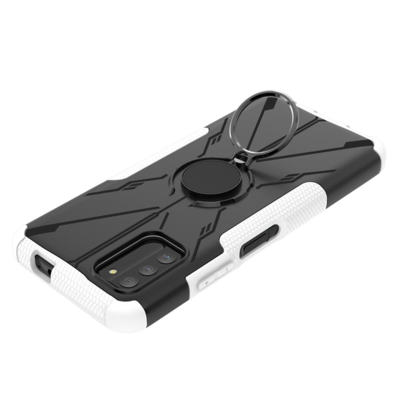 Load image into Gallery viewer, Nokia G300 - Armor Bear Shockproof PC + TPU Phone Case with Ring
