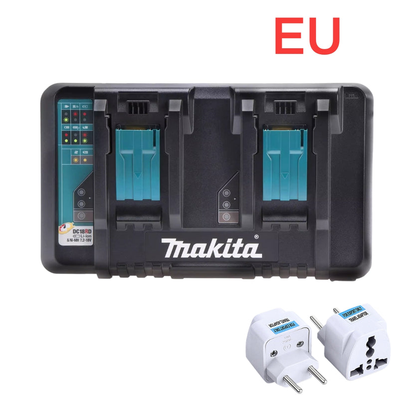 Chargez l&#39;image dans la visionneuse de la galerie, [DC18RD][7.2V~18V-9.0A] Genuine Original Makita Fast Charger Electrical Tool Li-ion Battery - Replacement Charger - Polar Tech Australia
