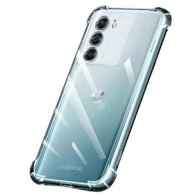 Motorola Moto Edge S30 - AirPillow Cushion Transparent Soft Clear TPU Four Corners Protective Case - Polar Tech Australia