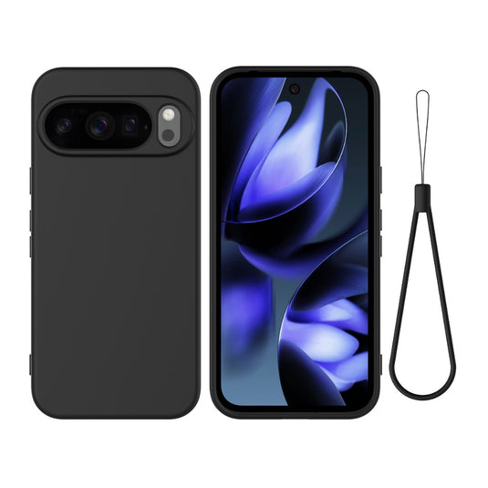 Google Pixel 10 Pro XL - Pure Color Liquid Silicone Shockproof Phone Case
