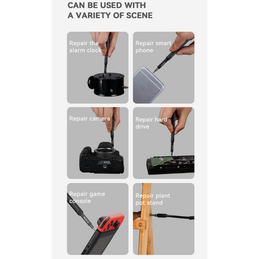 [PT-S01][47 in 1] PolarTech Premium Quality Precision Screwdriver Bit Set – Made for Phone & Electronics Repair