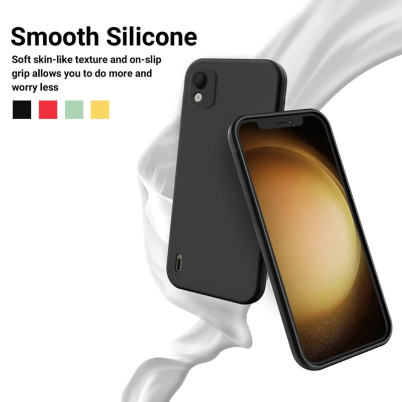 Chargez l&#39;image dans la visionneuse de la galerie, Nokia C110 - Pure Color Liquid Silicone Shockproof Phone Case
