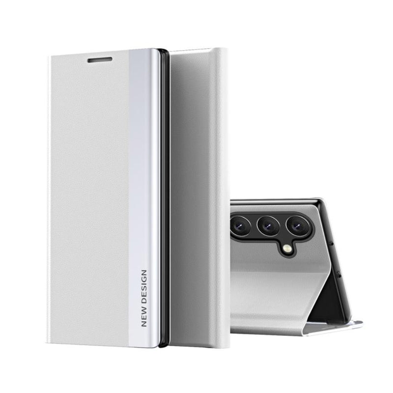 Load image into Gallery viewer, Samsung Galaxy A17 (SM-A176) - Side Electroplated Adsorption Leather Phone Case
