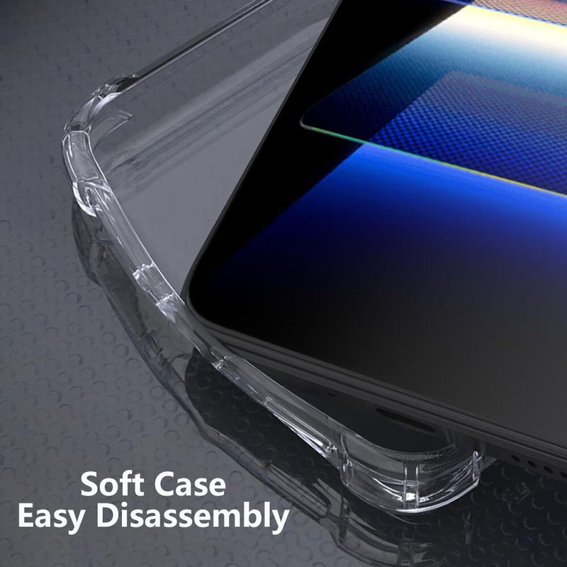 Load image into Gallery viewer, Motorola Moto G24 / G04 / G04S / E14 / G24 Power 4G - AirPillow Cushion Transparent Soft Clear TPU Four Corners Protective Case - Polar Tech Australia
