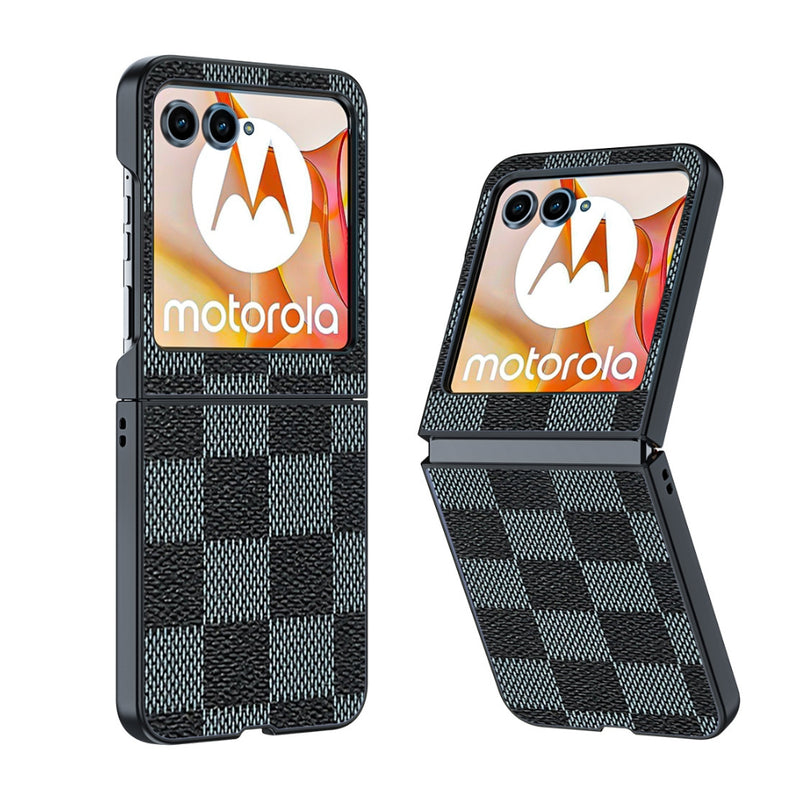 Load image into Gallery viewer, Motorola Moto Razr Plus 2024 - Elegant Leather Shock Resistant Full-Body Phone Cover - Polar Tech Australia
