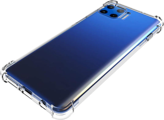 Motorola Moto G 5G Plus - AirPillow Cushion Transparent Soft Clear TPU Four Corners Protective Case - Polar Tech Australia
