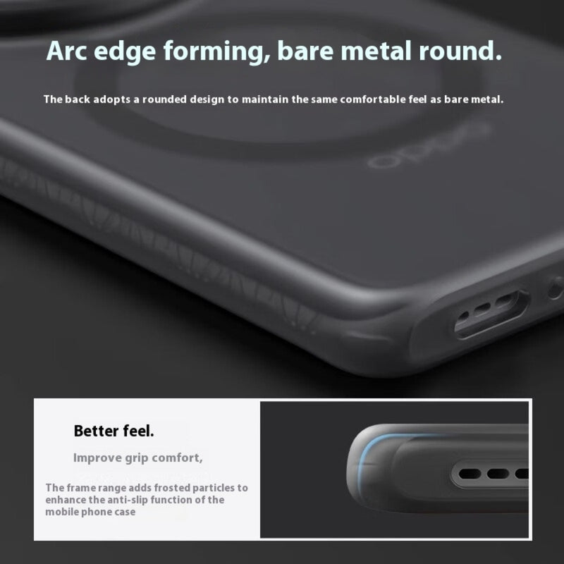 Cargue la imagen en el visor de la galería, OPPO Find X7/Ultra - Frosted Magnetic Minimalist Full Coverage Shockproof Case - Polar Tech Australia
