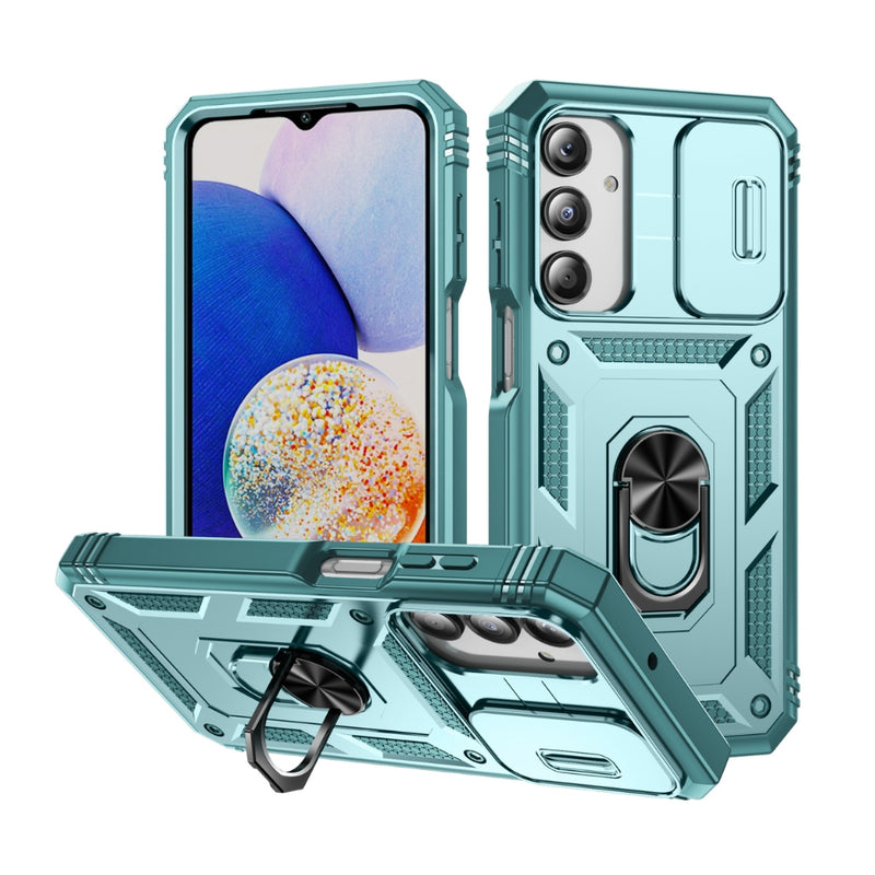 Load image into Gallery viewer, Samsung Galaxy A17 (SM-A176) - Sliding Camshield TPU + PC Phone Case with Holder
