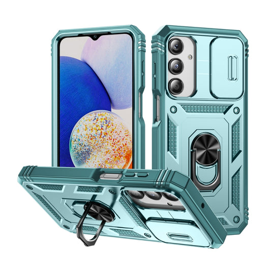 Samsung Galaxy A17 (SM-A176) - Sliding Camshield TPU + PC Phone Case with Holder