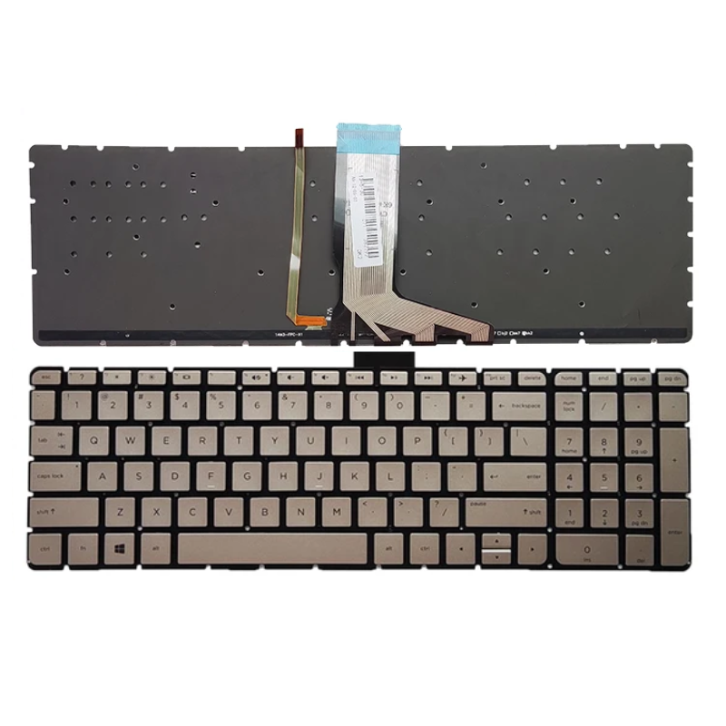 Chargez l&#39;image dans la visionneuse de la galerie, HP 15-AB500 15-AB000 15-AB100 15-AB525 15-AB066 15-AB200 17-G119D Series - Laptop Keyboard With Back Light US Layout - Polar Tech Australia
