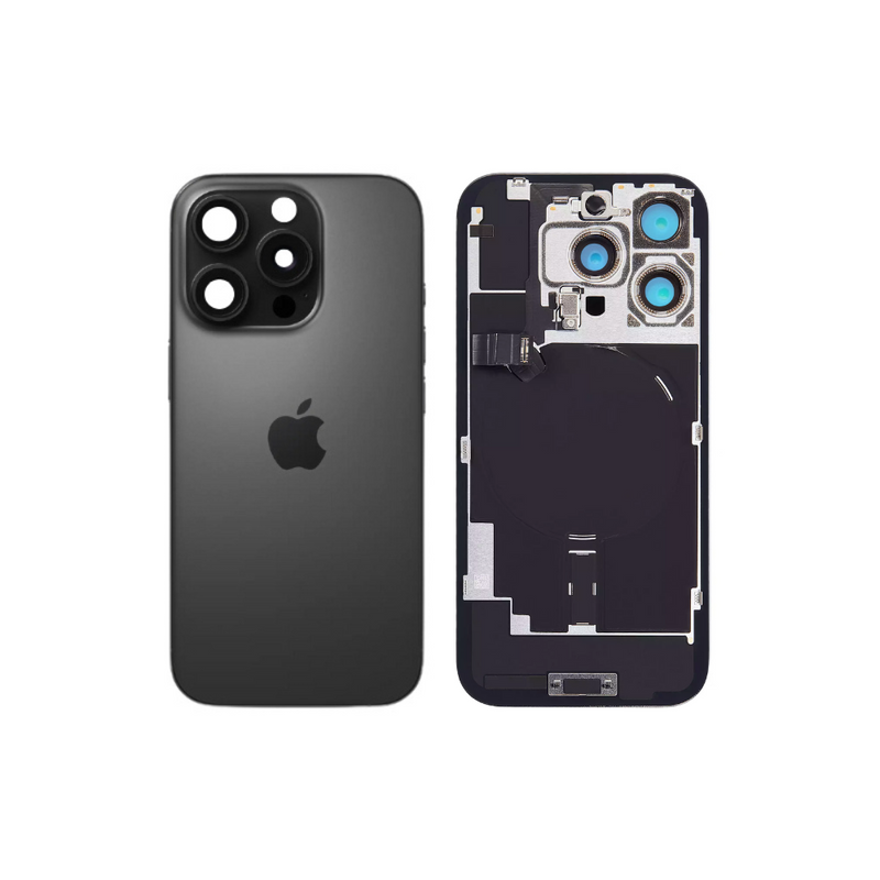 Load image into Gallery viewer, [Full Assembly] Apple iPhone 16 Pro Max - Back Glass With Steel Plate With Wireless NFC Charging MagSafe Magnet &amp; Flashlight Flex - Polar Tech Australia
