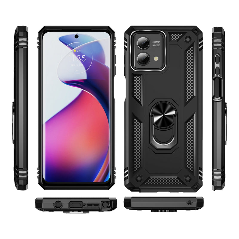 Cargue la imagen en el visor de la galería, Motorola Moto Edge 20 Lite - Shockproof Heavy Duty Hard Bumper Rugged Mobile Phone Case
