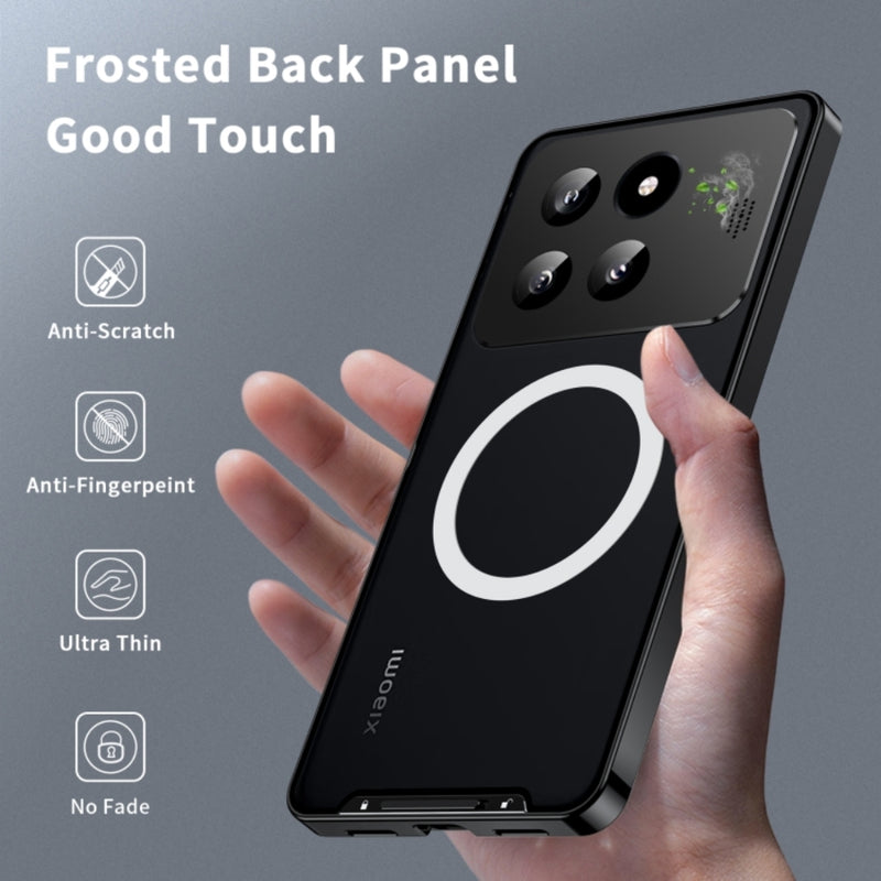 Cargue la imagen en el visor de la galería, [Magsafe Compatible] Xiaomi Mi 14 - Magnetic Frosted Metal Phone Case - Polar Tech Australia
