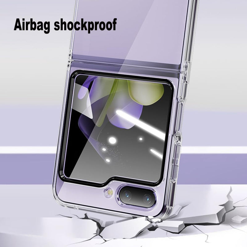 Load image into Gallery viewer, Motorola Moto Razr+ / Razr Plus 2024 - AirPillow Cushion Transparent Soft Clear TPU Case - Polar Tech Australia

