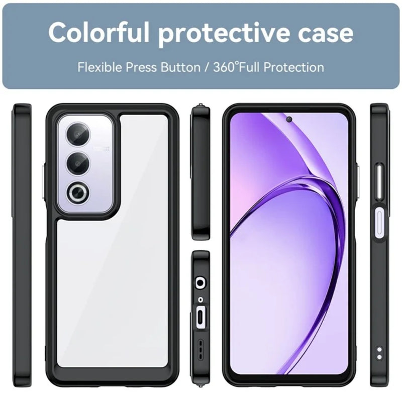 Load image into Gallery viewer, OPPO A80 / A3 Pro 5G - TPU + Acrylic Protective Clear Phone Cover - Polar Tech Australia
