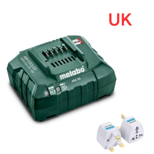 [ASC 55] Genuine Original Metabo Fast Charger Electrical Tool Li-ion Battery - Replacement Charger
