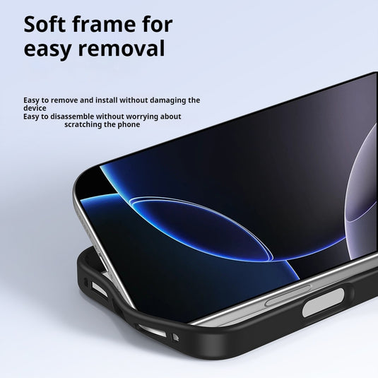 Apple iPhone 17 - Transparent Anti-Drop Magnetic Protective Case