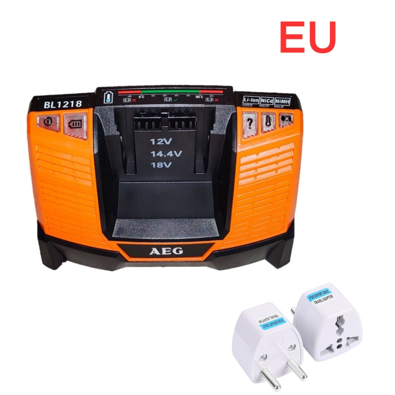 Cargue la imagen en el visor de la galería, [BL1218][12V~18V-4.1A] Genuine Original AEG Fast Charger Electrical Tool Li-ion Battery - Replacement Charger - Polar Tech Australia
