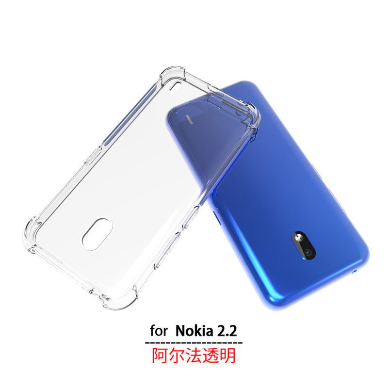Load image into Gallery viewer, Nokia 2.2 - AirPillow Cushion Transparent Soft Clear TPU Four Corners Protective Case - Polar Tech Australia
