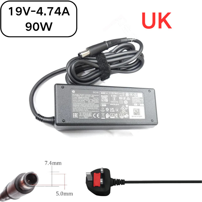 Load image into Gallery viewer, [19V-4.74A/90W][7.4x5.0] HP HP All-in-One 24 PC 24-cb / Desktop 27-cb / ProDesk 600 G6 Desktop Mini PC Series - Laptop AC Power Supply Adapter Charger - Polar Tech Australia

