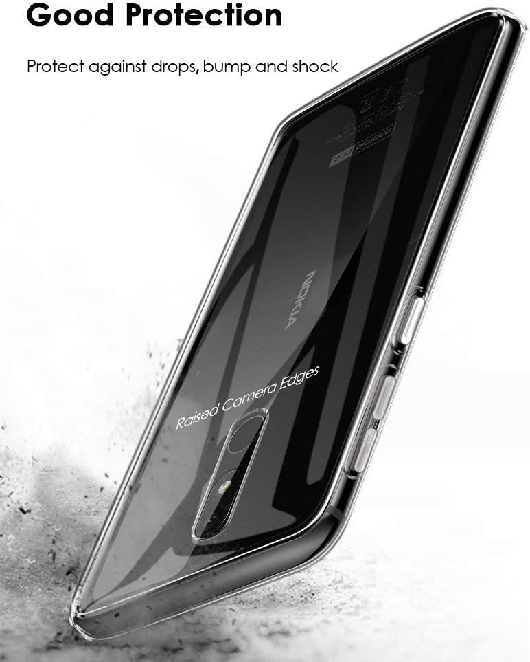 Chargez l&#39;image dans la visionneuse de la galerie, Nokia 3.2 - AirPillow Cushion Transparent Soft Clear TPU Four Corners Protective Case - Polar Tech Australia
