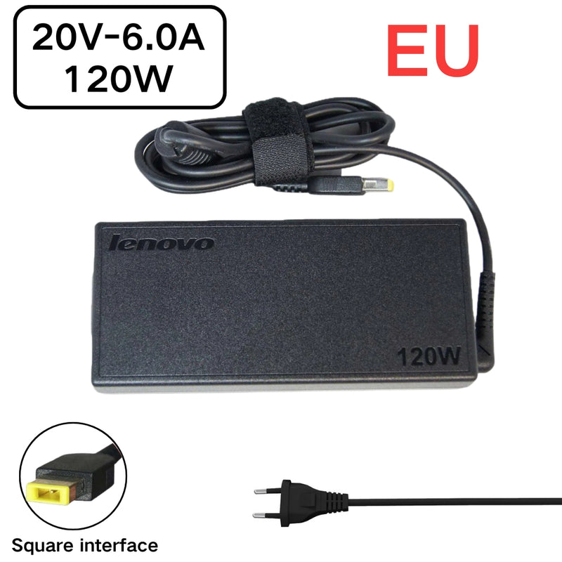 Chargez l&#39;image dans la visionneuse de la galerie, [20V-6.0A/120W][Yellow Square] Lenovo 3 SERIES 5 Series Desktop A Series all in ones AC Power Supply Adapter Charger - Polar Tech Australia
