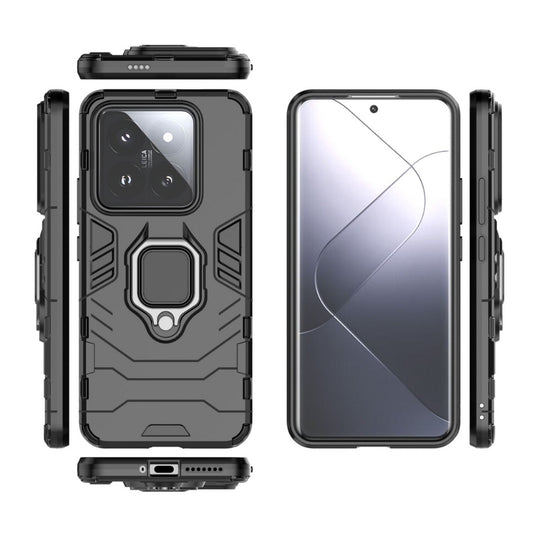 Xiaomi Poco F6 Pro - Heavy Duty Armor Case With Ring Holder Stand - Polar Tech Australia