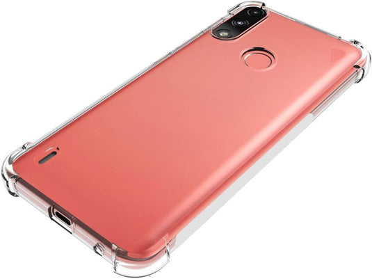 Motorola Moto E7 i Power / E7 Power - AirPillow Cushion Transparent Soft Clear TPU Four Corners Protective Case - Polar Tech Australia