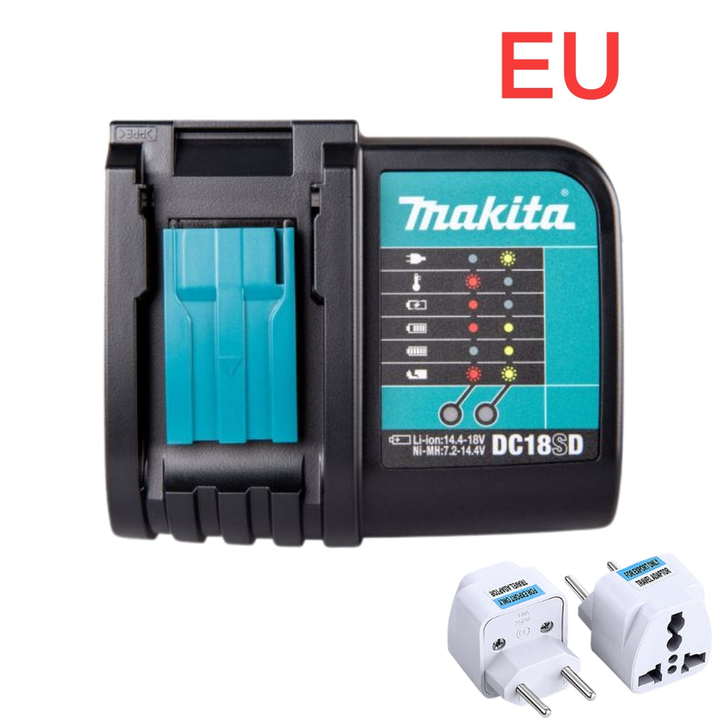 Chargez l&#39;image dans la visionneuse de la galerie, [DC18SD][7.2V~18V-2.6A] Genuine Original Makita Fast Charger Electrical Tool Li-ion Battery - Replacement Charger - Polar Tech Australia
