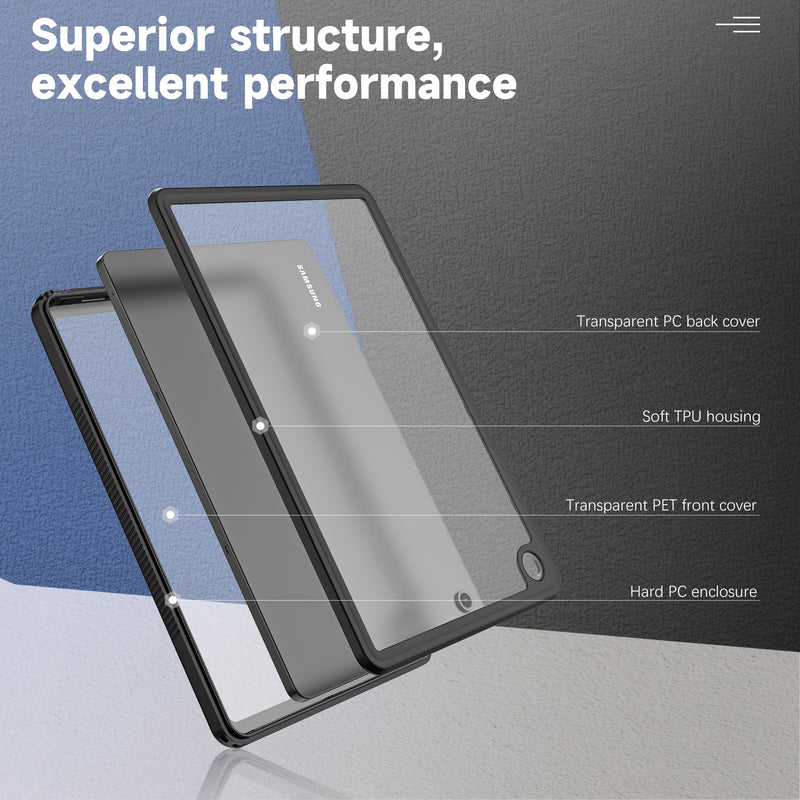 Cargue la imagen en el visor de la galería, Samsung Galaxy Tab A9 Plus 2023 11&quot; (SM-X210 / X215 / X216) Shellbox Waterproof Heavy Duty Lifeproof Style Case - Polar Tech Australia
