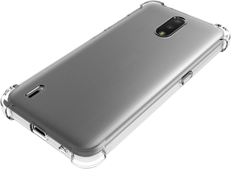Cargue la imagen en el visor de la galería, Nokia C2 Tava - AirPillow Cushion Transparent Soft Clear TPU Four Corners Protective Case - Polar Tech Australia
