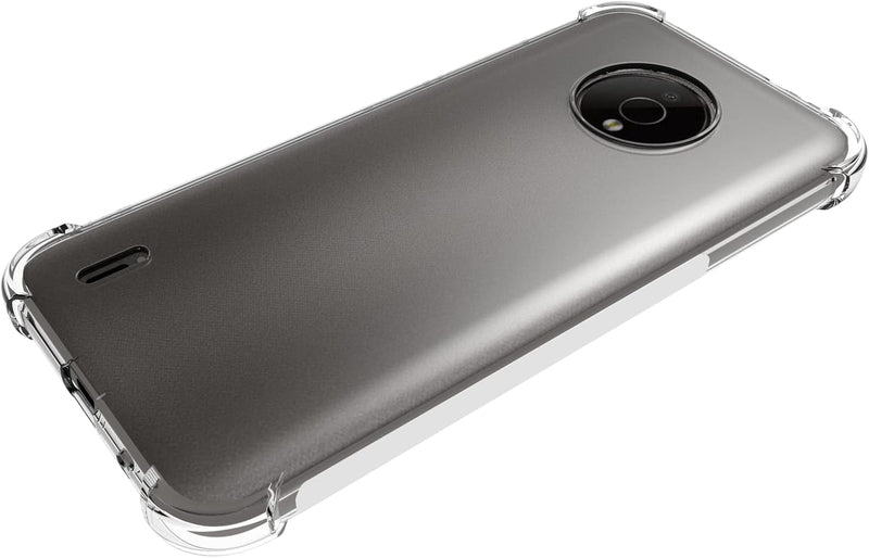 Cargue la imagen en el visor de la galería, Nokia C200 - AirPillow Cushion Transparent Soft Clear TPU Four Corners Protective Case - Polar Tech Australia
