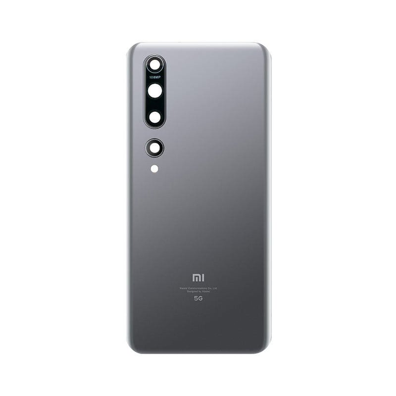 Chargez l&#39;image dans la visionneuse de la galerie, [With Camera Lens] Xiaomi Mi 10 5G - Back Rear Battery Glass Panel Cover
