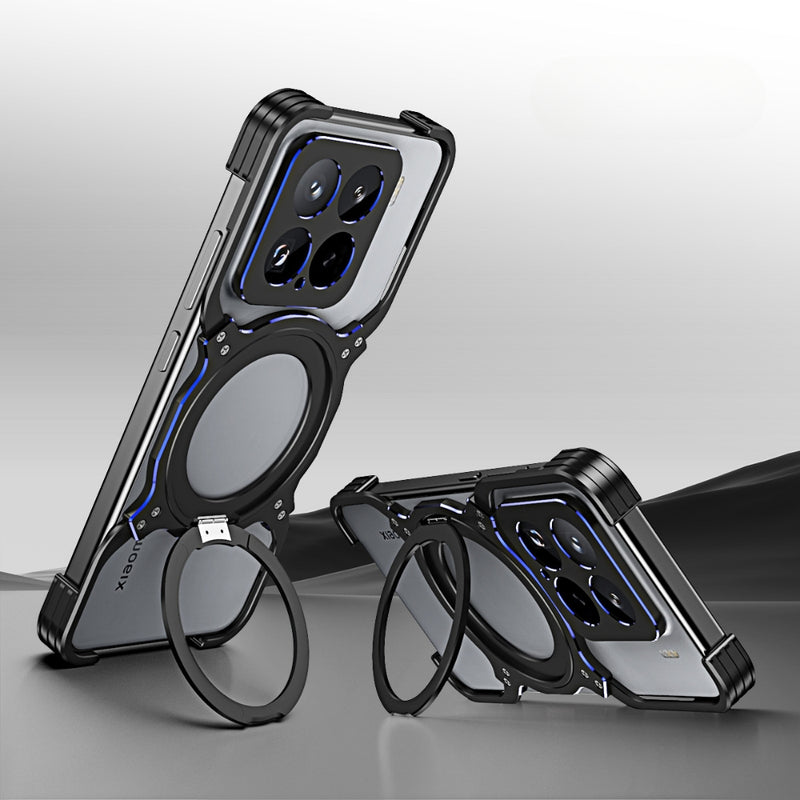 Chargez l&#39;image dans la visionneuse de la galerie, Xiaomi Mi 15 Pro - Mechanical Arm Borderless MagSafe Holder Metal Phone Case - Polar Tech Australia
