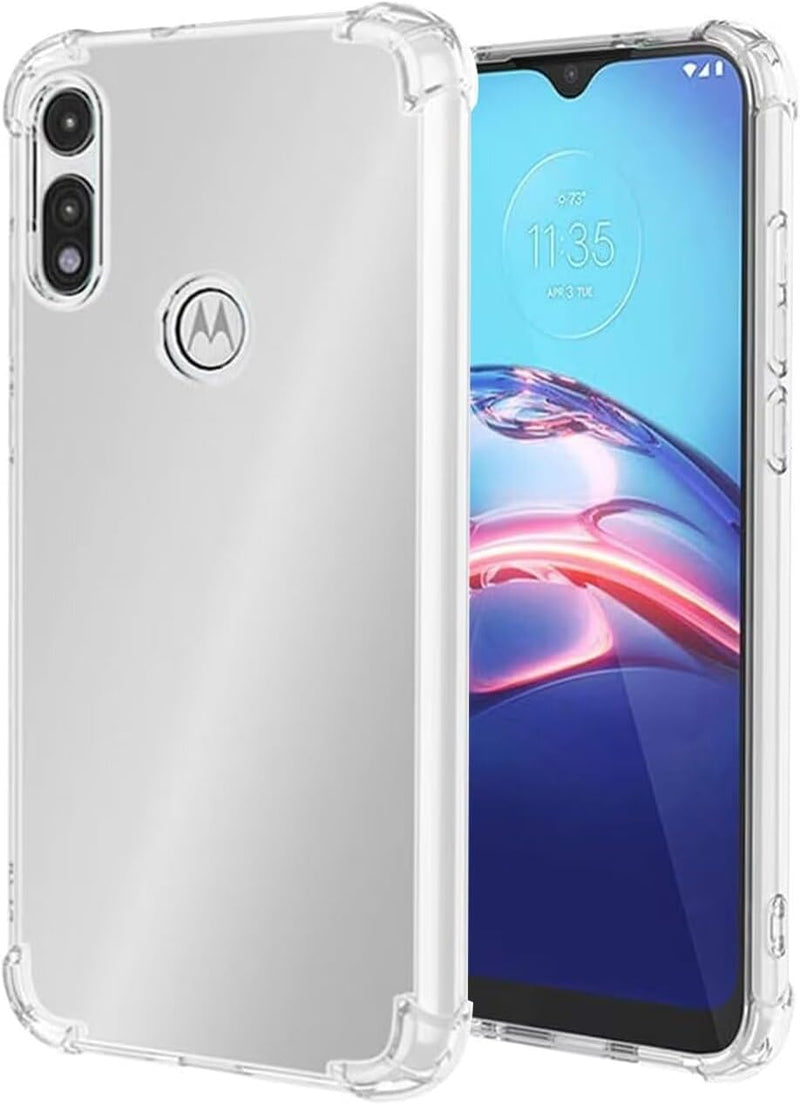Load image into Gallery viewer, Motorola Moto E 2020 - AirPillow Cushion Transparent Soft Clear TPU Four Corners Protective Case - Polar Tech Australia
