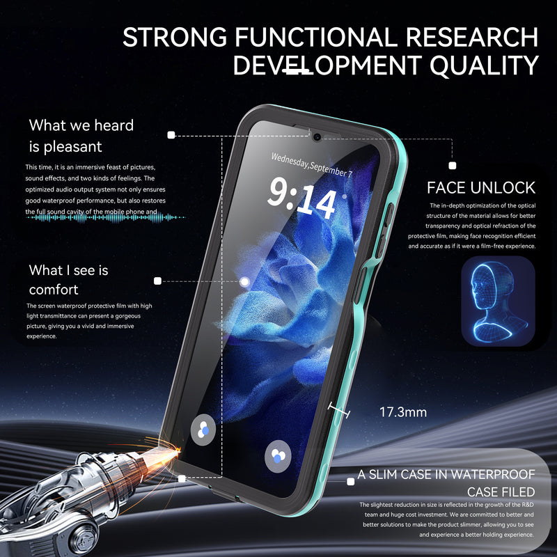 Cargue la imagen en el visor de la galería, [A Series] Samsung Galaxy A16 4G / 5G (SM-A165 / SM-A166) Series - Redpepper IP68 Waterproof Heavy Duty Tough Armor Case - Polar Tech Australia
