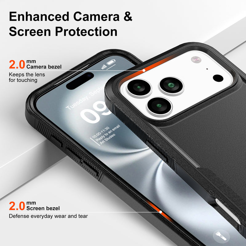 Cargue la imagen en el visor de la galería, Apple iPhone 17/17 Pro/17 Air/17 Pro Max - Adventurer Commuter Heavy Duty Drop Proof Case

