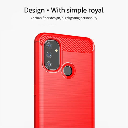 OnePlus Nord N100 - Heavy Duty Rugged Anti Knock Back Cover - Polar Tech Australia