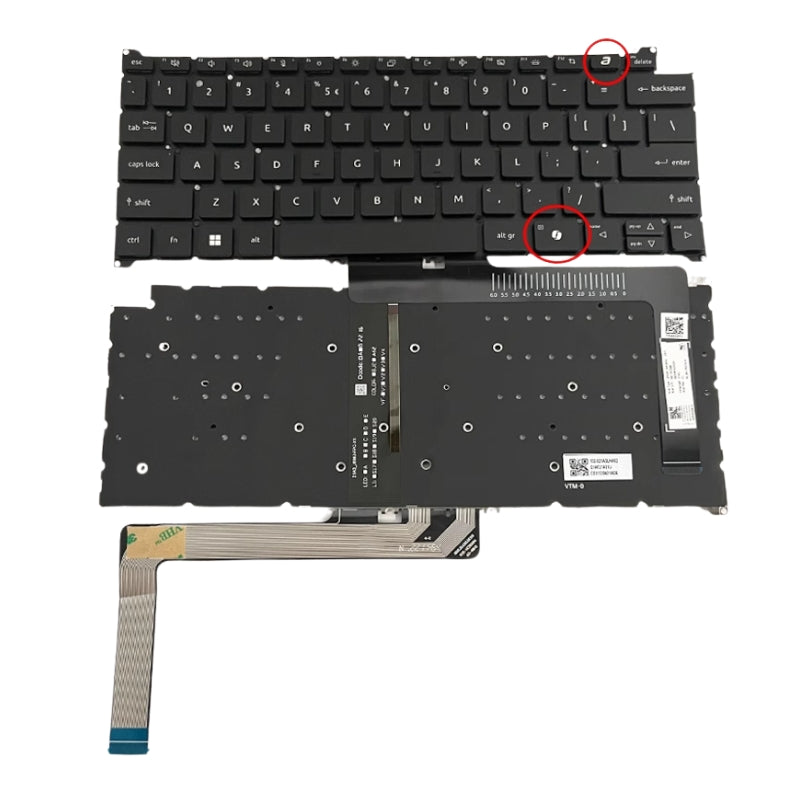 Load image into Gallery viewer, Acer Swift SF314-512 SF314-71 SFG14-71T SFG14-72 SFG14-73T / Edge SFA16-41 / SFX14-51G EX214-53 Series - Laptop Keyboard With Backlit US Layout
