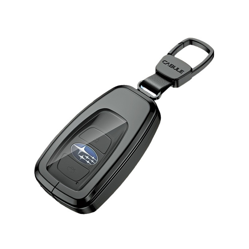 Load image into Gallery viewer, Subaru Alloy + TPU Film Protection Car Key Fob Case Cover For Outback, Forester, Impreza, WRX, XV, Crosstrek, Legacy - Polar Tech Australia
