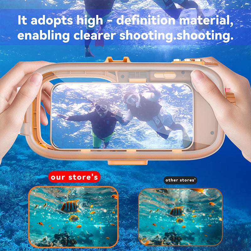 Cargue la imagen en el visor de la galería, [With Bluetooth Version][Diving IPX8 15M/49FT Waterproof] Universal Motorola - Redpepper Underwater Protective Mobile Phone Case
