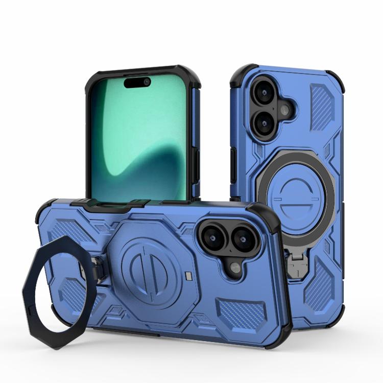 Chargez l&#39;image dans la visionneuse de la galerie, [Magsafe Compatible][Built-in Stand] Apple iPhone 17/Air/Pro/Max - Shield Shockproof Rugged Heavy Duty Case - i-Station Mobile Phone &amp; Electronic Device Repair and Accessories
