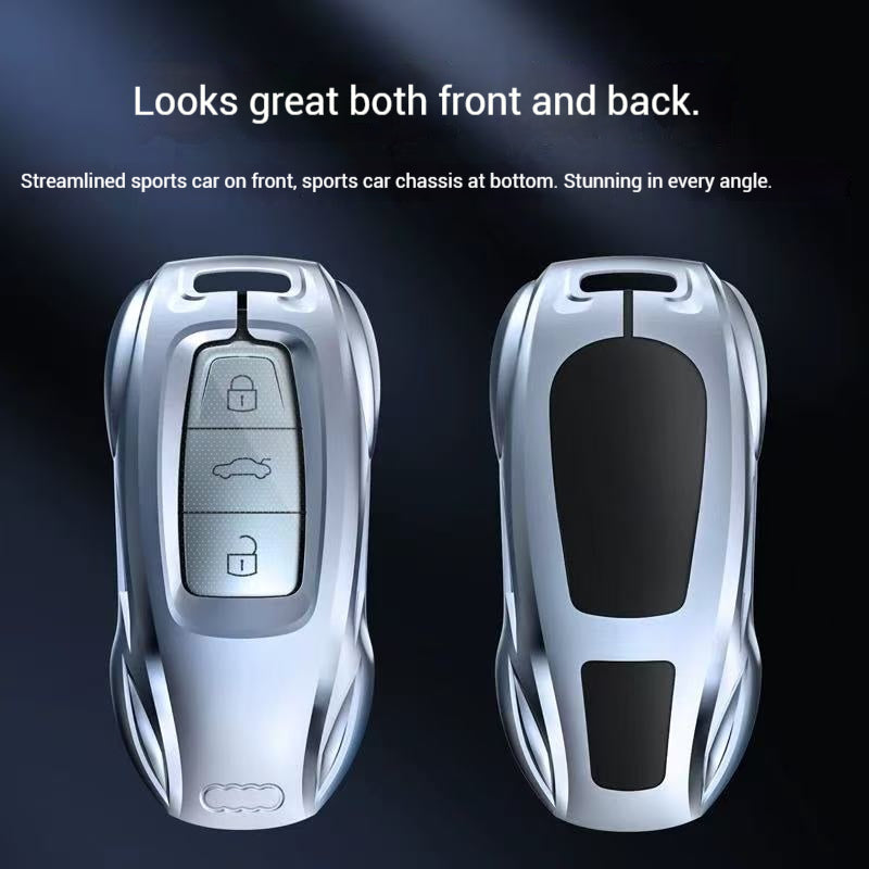 Cargue la imagen en el visor de la galería, Audi Zinc Alloy Silicone Car Key Fob Case Cover For A3 For A4, A5, Q3, Q7, Audi TT - i-Station Mobile Phone &amp; Electronic Device Repair and Accessories

