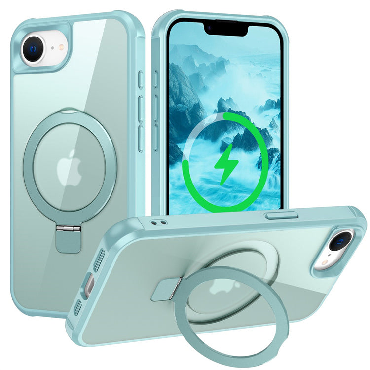 Load image into Gallery viewer, [Magsafe Compatible][360° Rotating Stand] Apple iPhone 16e Full-coverage Shockproof Essentials Series Case - Polar Tech Australia
