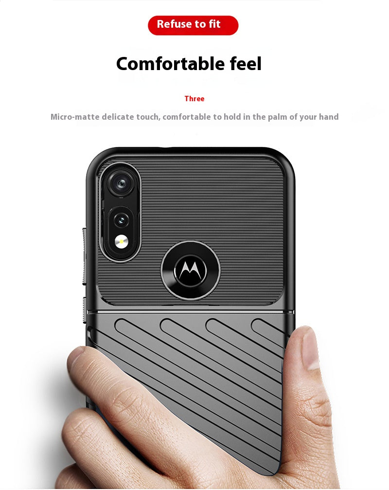 Load image into Gallery viewer, Motorola Moto Defy 2 - AirPillow Cushion Transparent Soft Clear TPU Four Corners Protective Case - Polar Tech Australia
