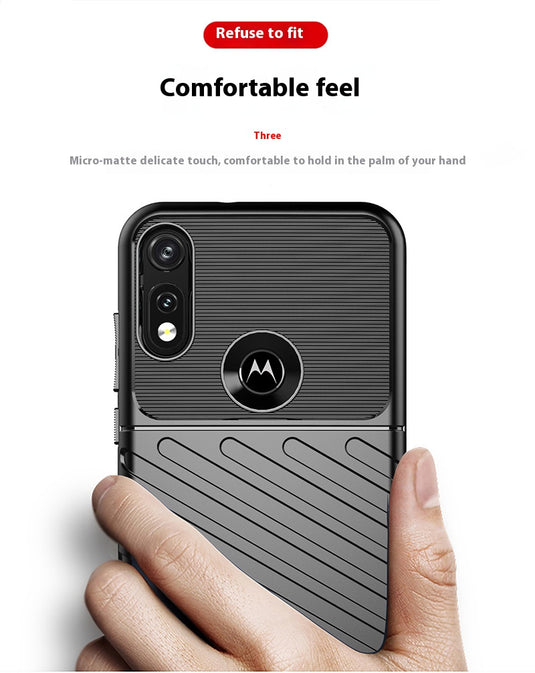Motorola Moto Defy 2 - AirPillow Cushion Transparent Soft Clear TPU Four Corners Protective Case - Polar Tech Australia